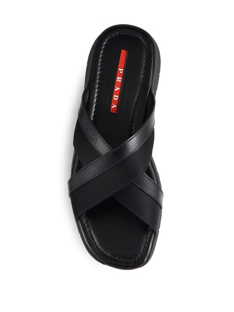 prada sandale herren|Prada sandals for men.